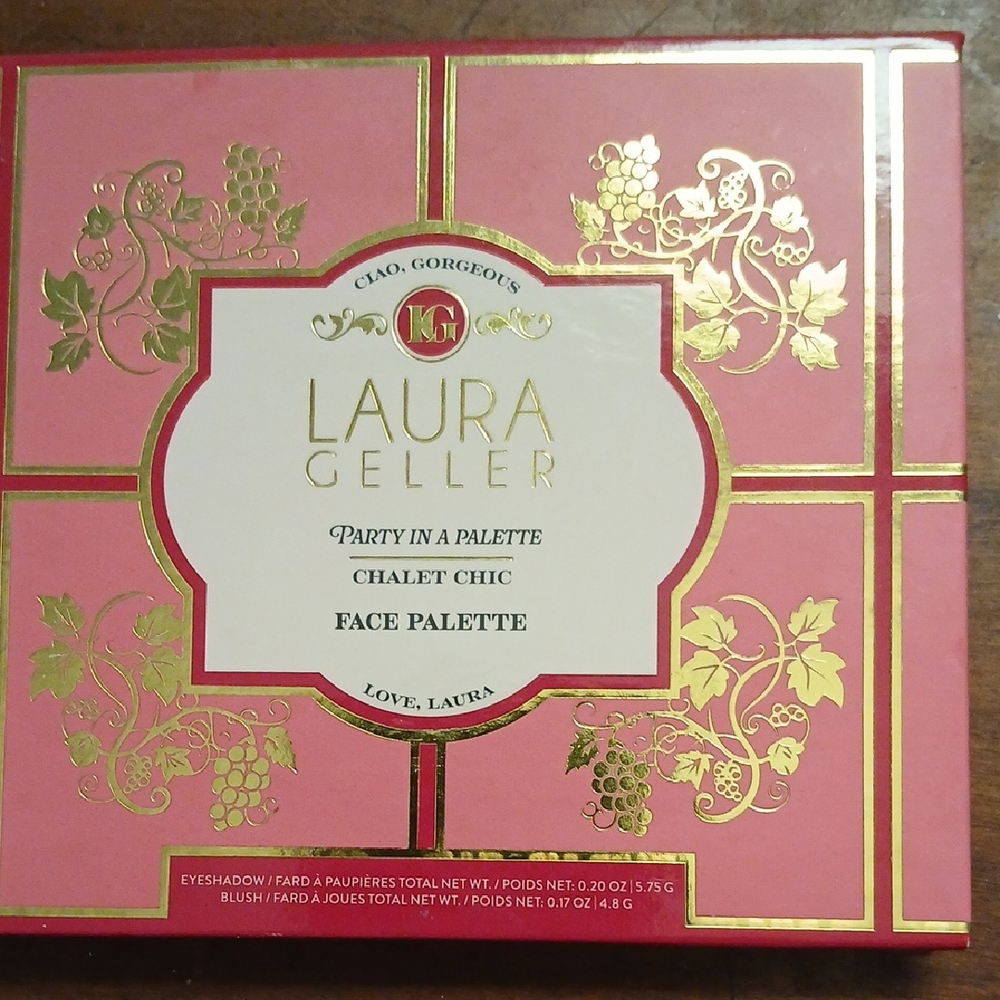 Laura Geller Pink and Gold Face Palette
